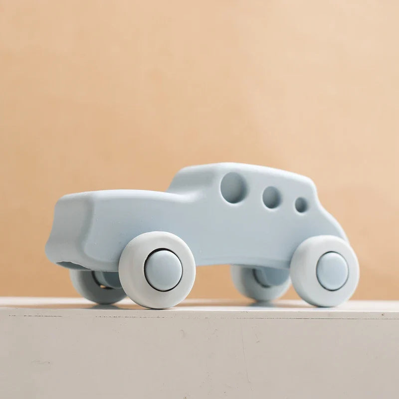 7 Mini Motion™ – Rollen & Bijten – Silicone Voertuig Speelgoed