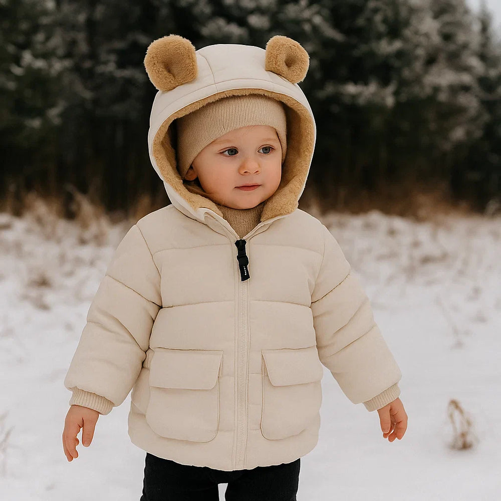 ! PolarNest™ Warme Winterjas met Teddyvoering voor Baby’s & Peuters